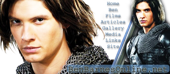 Ben Barnes Online Website